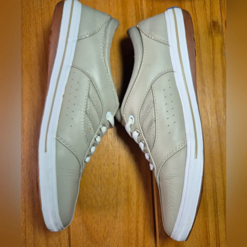 Keds Prestige‎ Ortholite Leather Sneakers - Womens Size 9